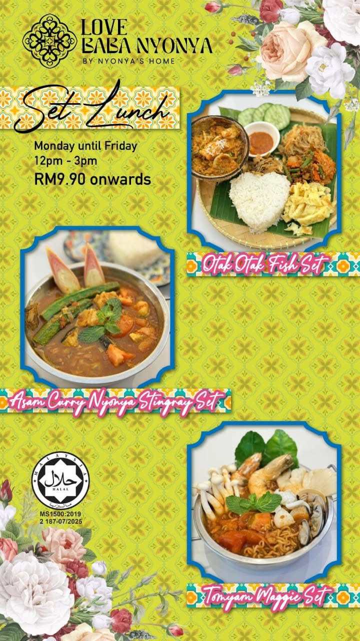 Love Baba Nyonya — Menu, Bukit Mertajam, Pulau Pinang