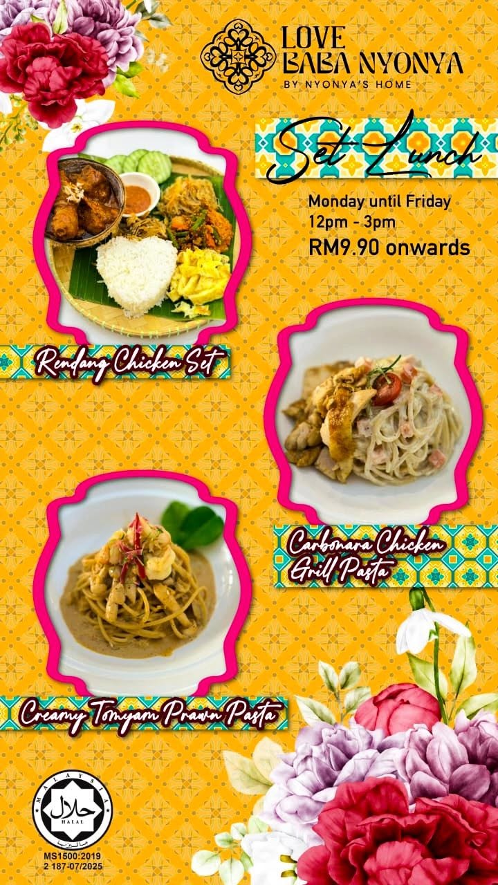 Love Baba Nyonya — Menu, Bukit Mertajam, Pulau Pinang