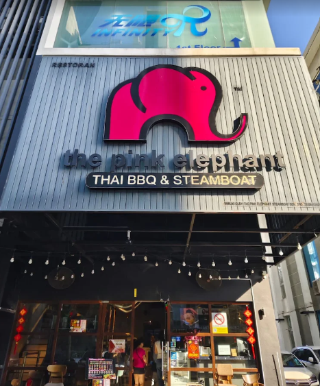 the pink elephant THAI BBQ & STEAMBOAT @ (Icon City Branch) — Environment, Bukit Mertajam, Pulau Pinang
