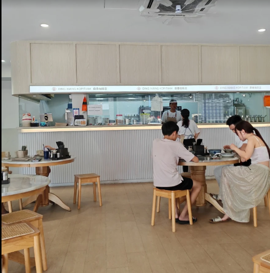 Ding Xiang Kopitiam BM 鼎香咖啡店大山脚 — Environment, Bukit Mertajam, Pulau Pinang