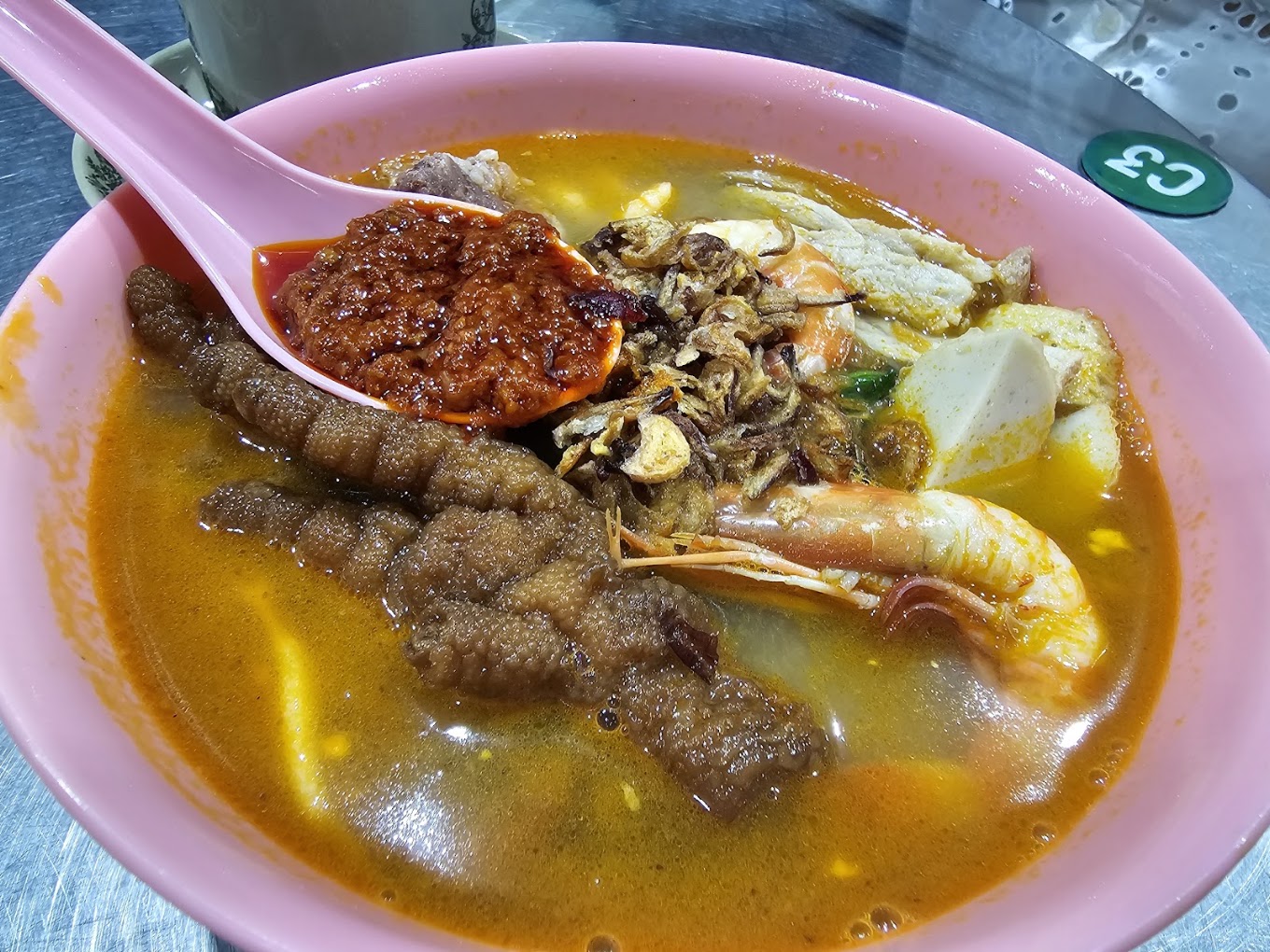 香虾面 Xiang Prawn Noodles (福建面 Hokkian Mee) — Food, Bukit Mertajam, Pulau Pinang