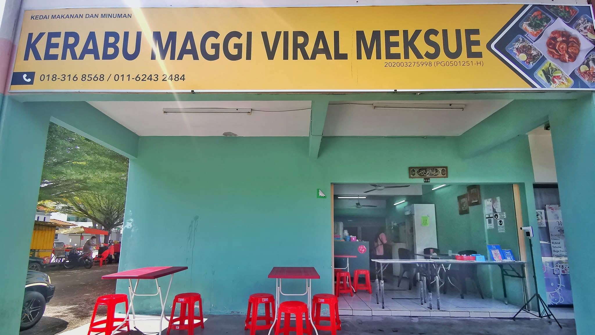Meksue Kerabu Maggi Viral