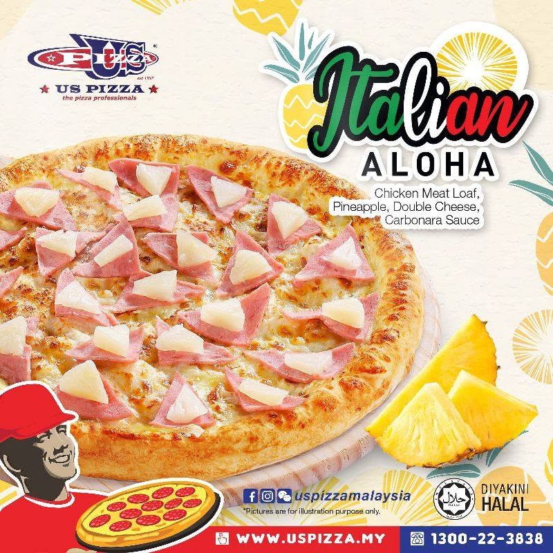 US PIZZA @ Bukit Mertajam — Menu, Bukit Mertajam, Pulau Pinang