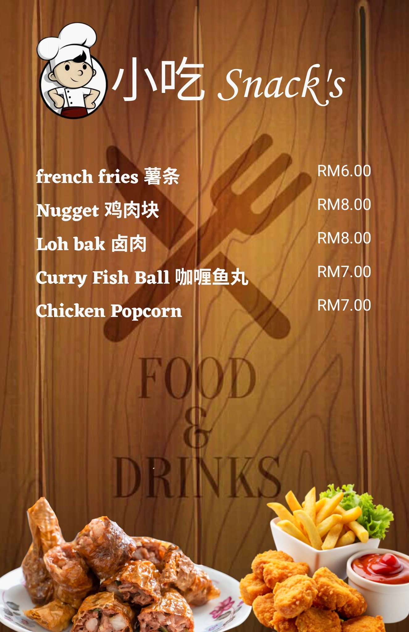MR.YEANG KITCHEN — Menu, Bukit Mertajam, Pulau Pinang