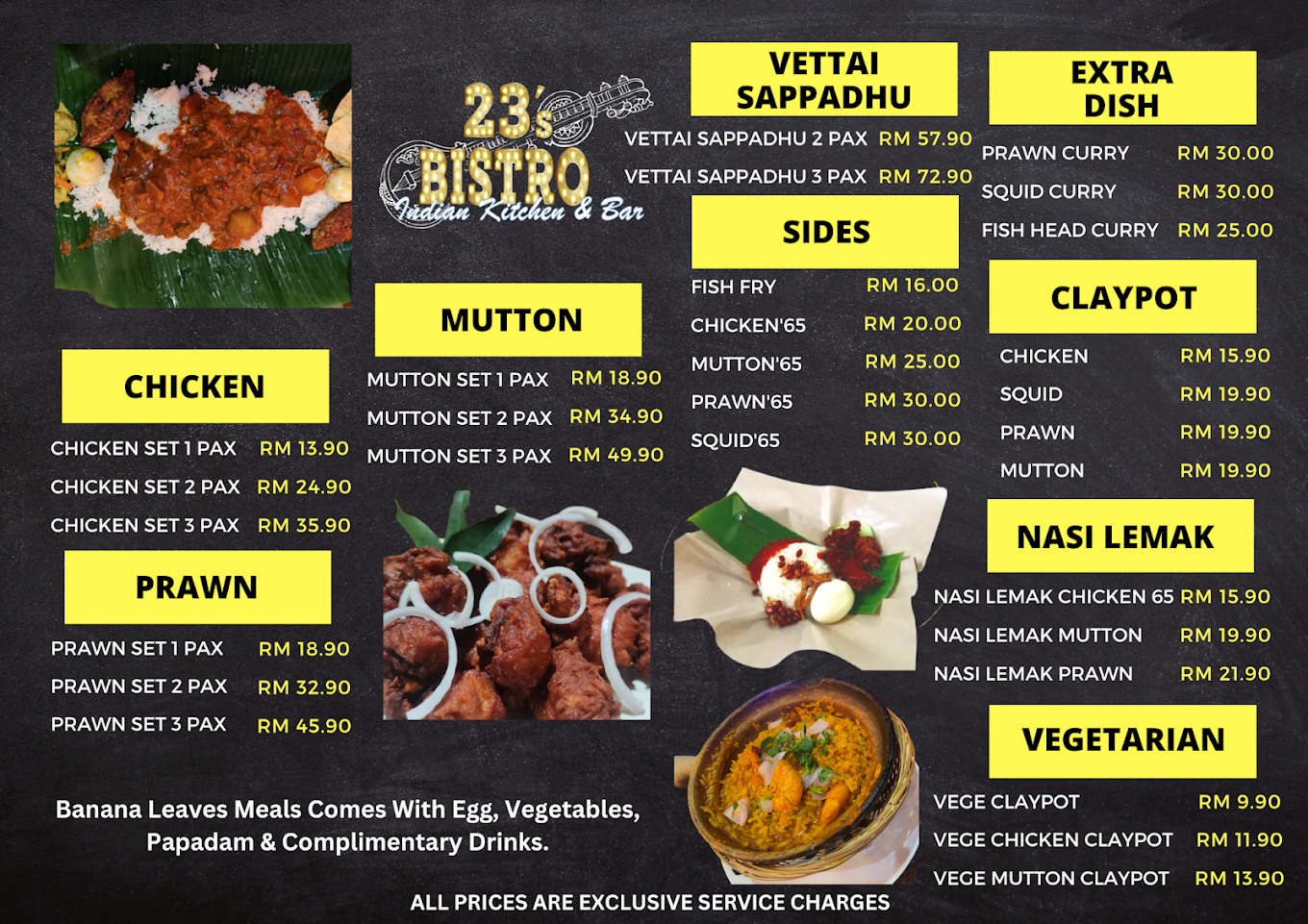 23 Bistro Alma — Menu, Bukit Mertajam, Pulau Pinang