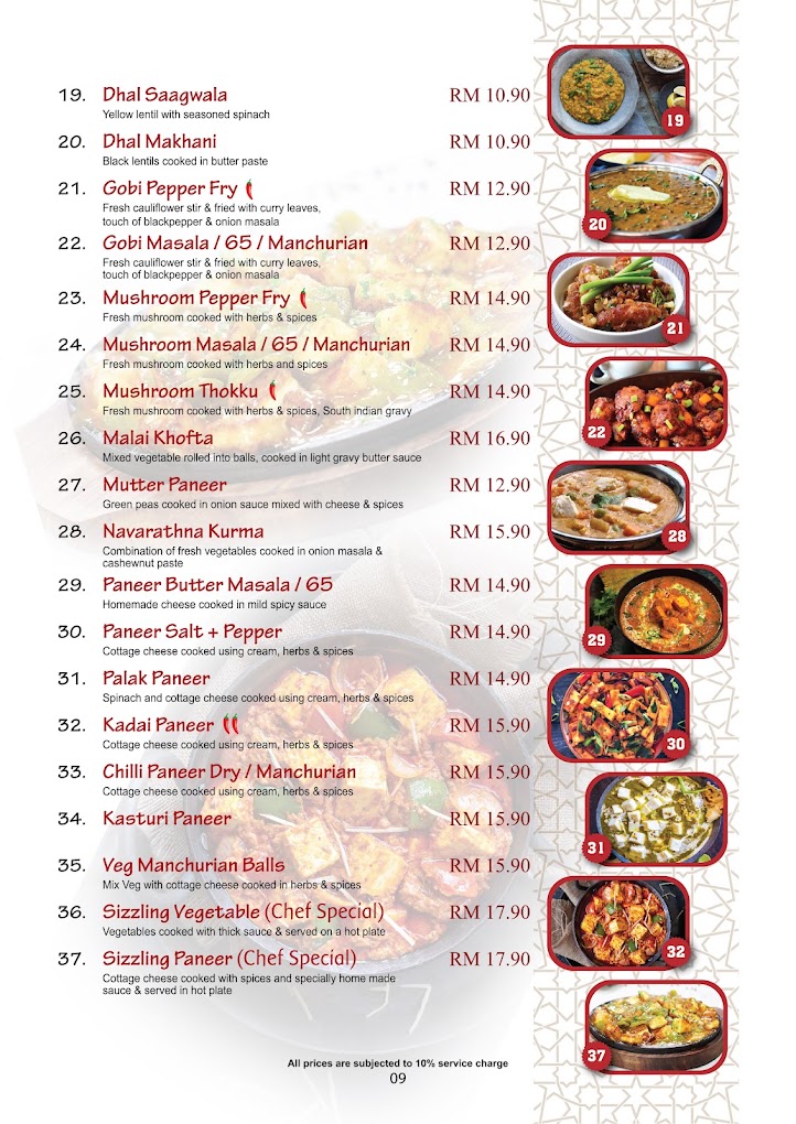 Gem Restaurant • Auto City — Menu, Bukit Mertajam, Pulau Pinang