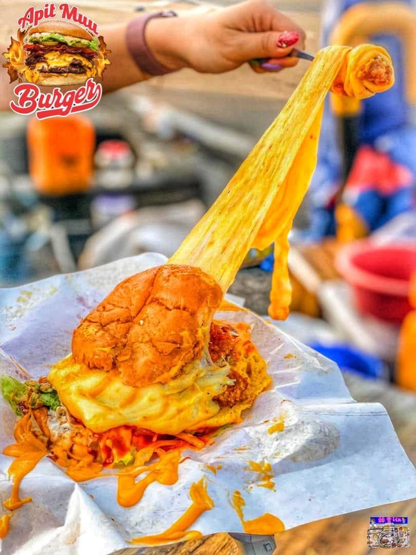 Burger Cheszyy Viral Apit MUU Yogaa — Food, Bukit Mertajam, Pulau Pinang