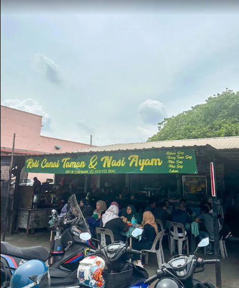ROTI CANAI TAMAN DAN NASI AYAM JURU — Environment, Bukit Mertajam, Pulau Pinang