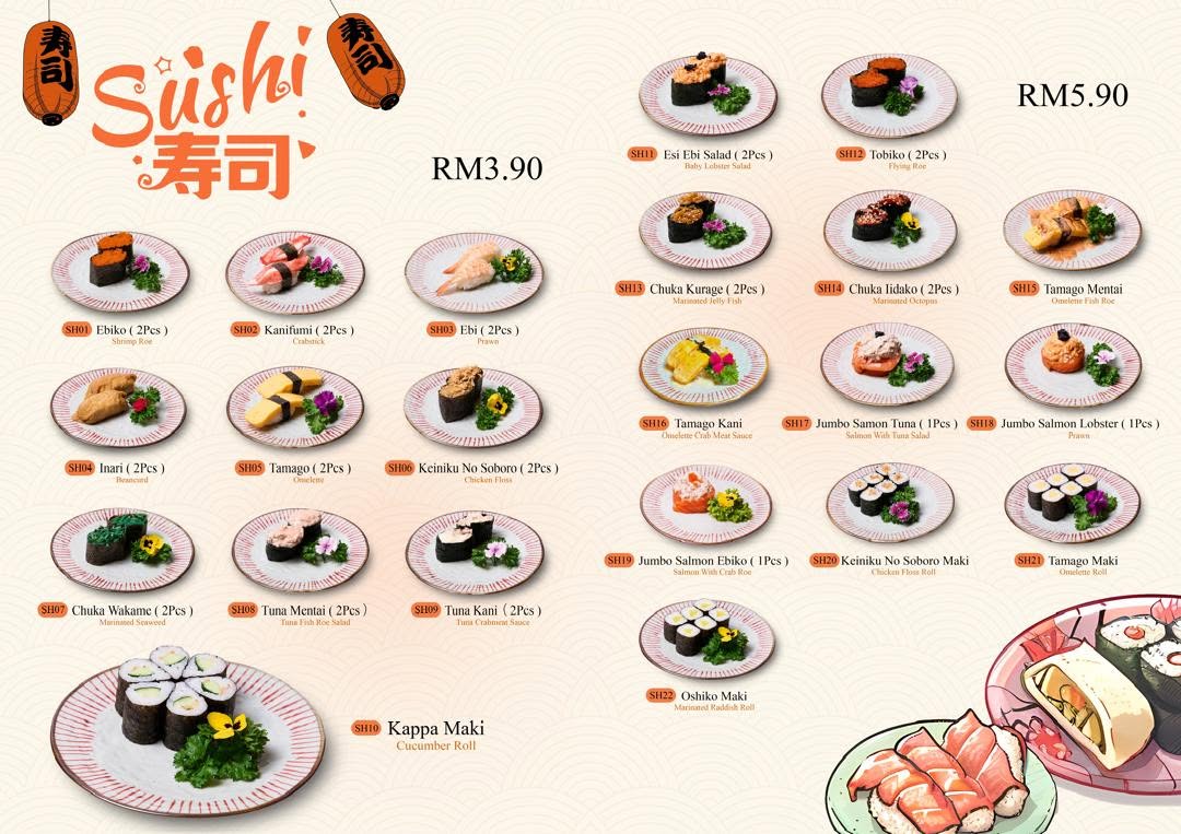 Black Whale Restaurant — Menu, Bukit Mertajam, Pulau Pinang