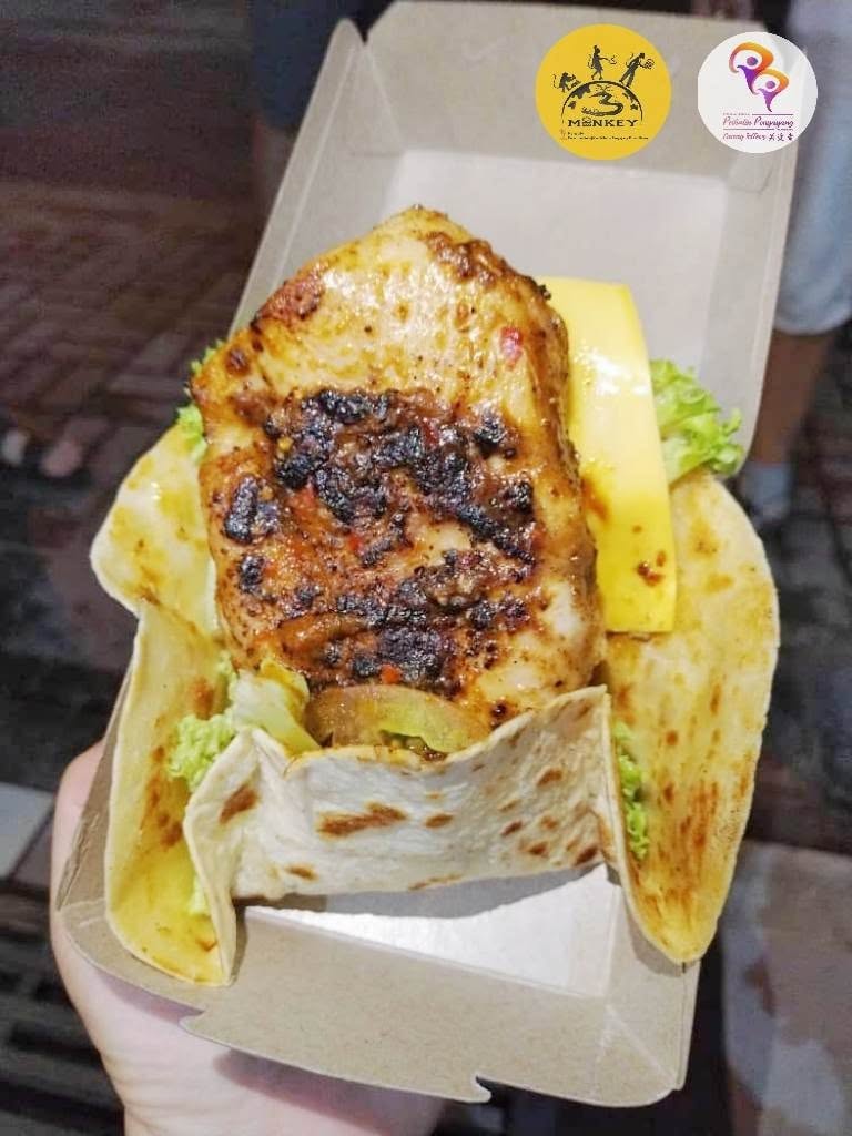 Three Monkey Burger Alma — Food, Bukit Mertajam, Pulau Pinang