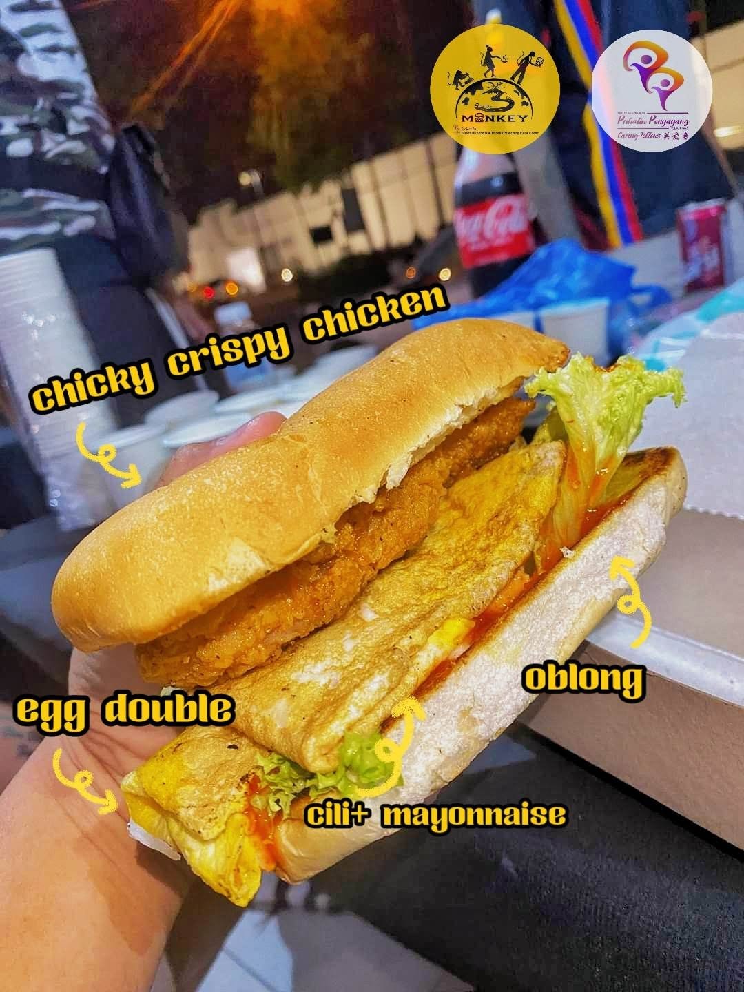 Three Monkey Burger Alma — Food, Bukit Mertajam, Pulau Pinang
