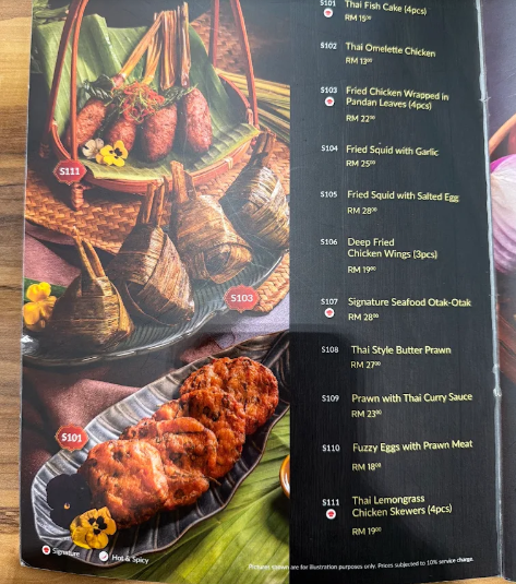 Soi 55 Thai Kitchen @ Bukit Mertajam — Menu, Bukit Mertajam, Pulau Pinang
