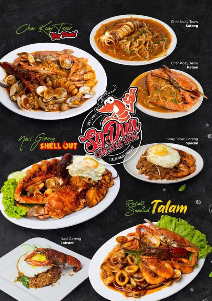 Sungai Dua Char Koey Teow — Menu, Butterworth, Pulau Pinang