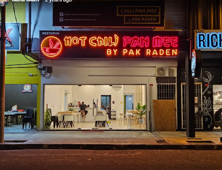 Chili Pan Mee Pak Raden Bertam