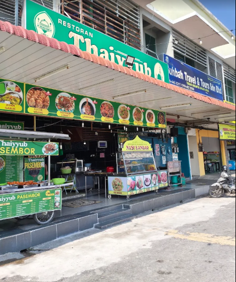 Restoran Thaiyyub Nasi Kandar — Environment, Kepala Batas, Pulau Pinang