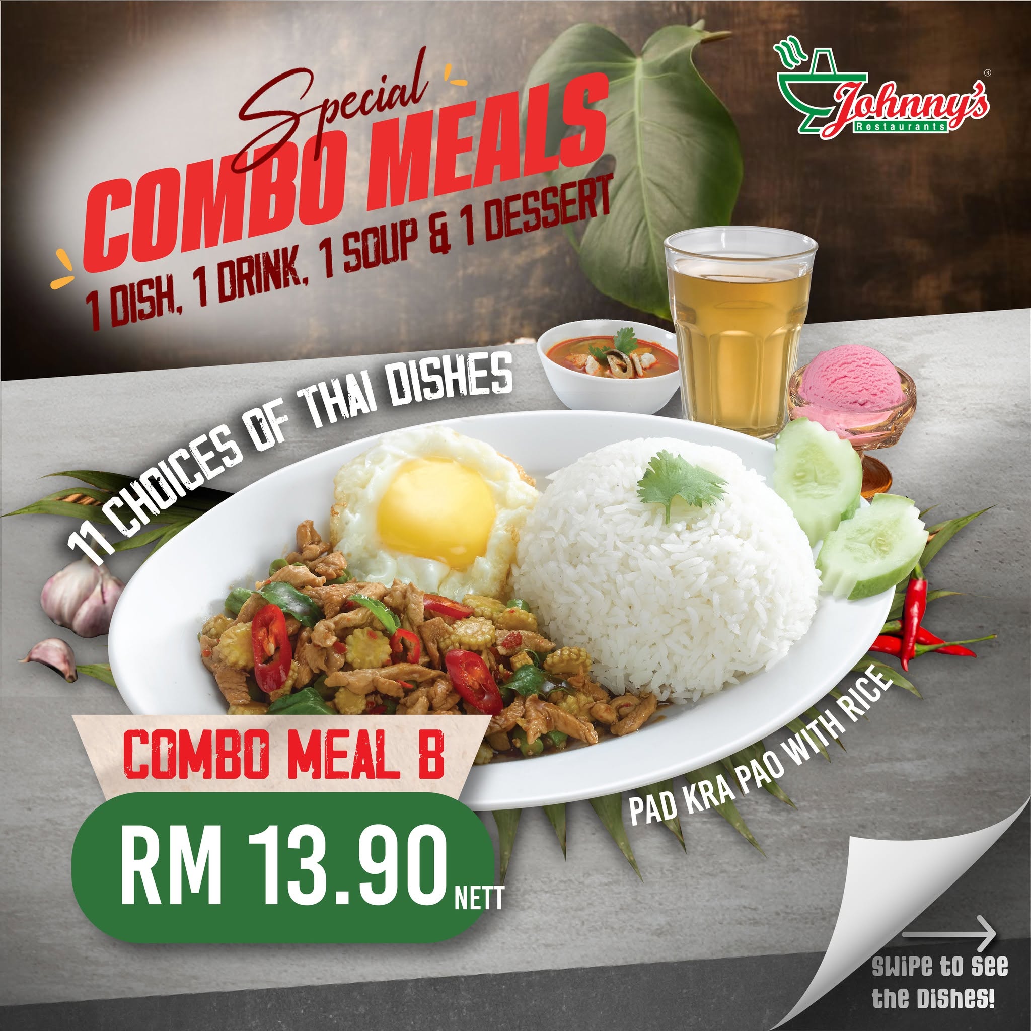 Johnny's Restaurant @ Sunway Carnival Mall — Menu, Seberang Jaya, Pulau Pinang