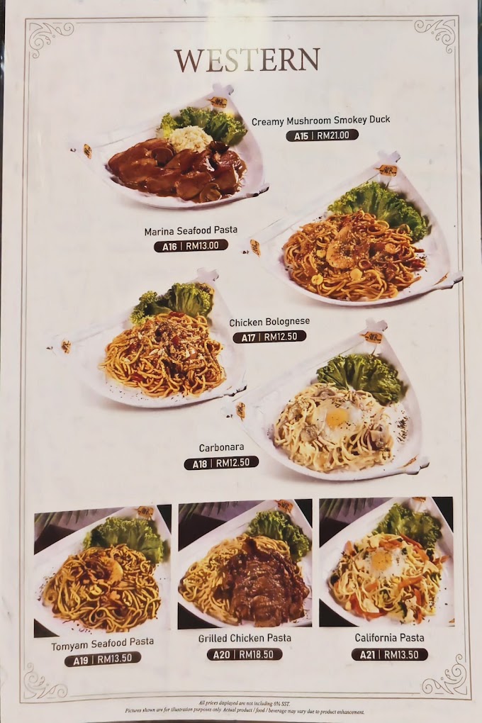 Nash Bistro (Kepala Batas) — Menu, Kepala Batas, Pulau Pinang