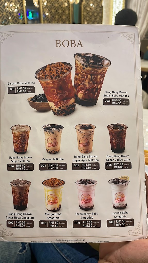 Nash Bistro (Kepala Batas) — Menu, Kepala Batas, Pulau Pinang