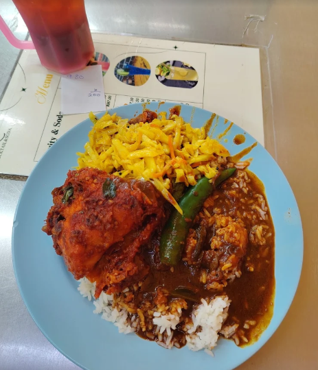 Nasi Kandar Ayam Bawang Rashid — Food, Perai, Pulau Pinang