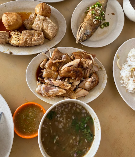 Beng Huat Asam Fish Chicken Rice — Food, Perai, Pulau Pinang