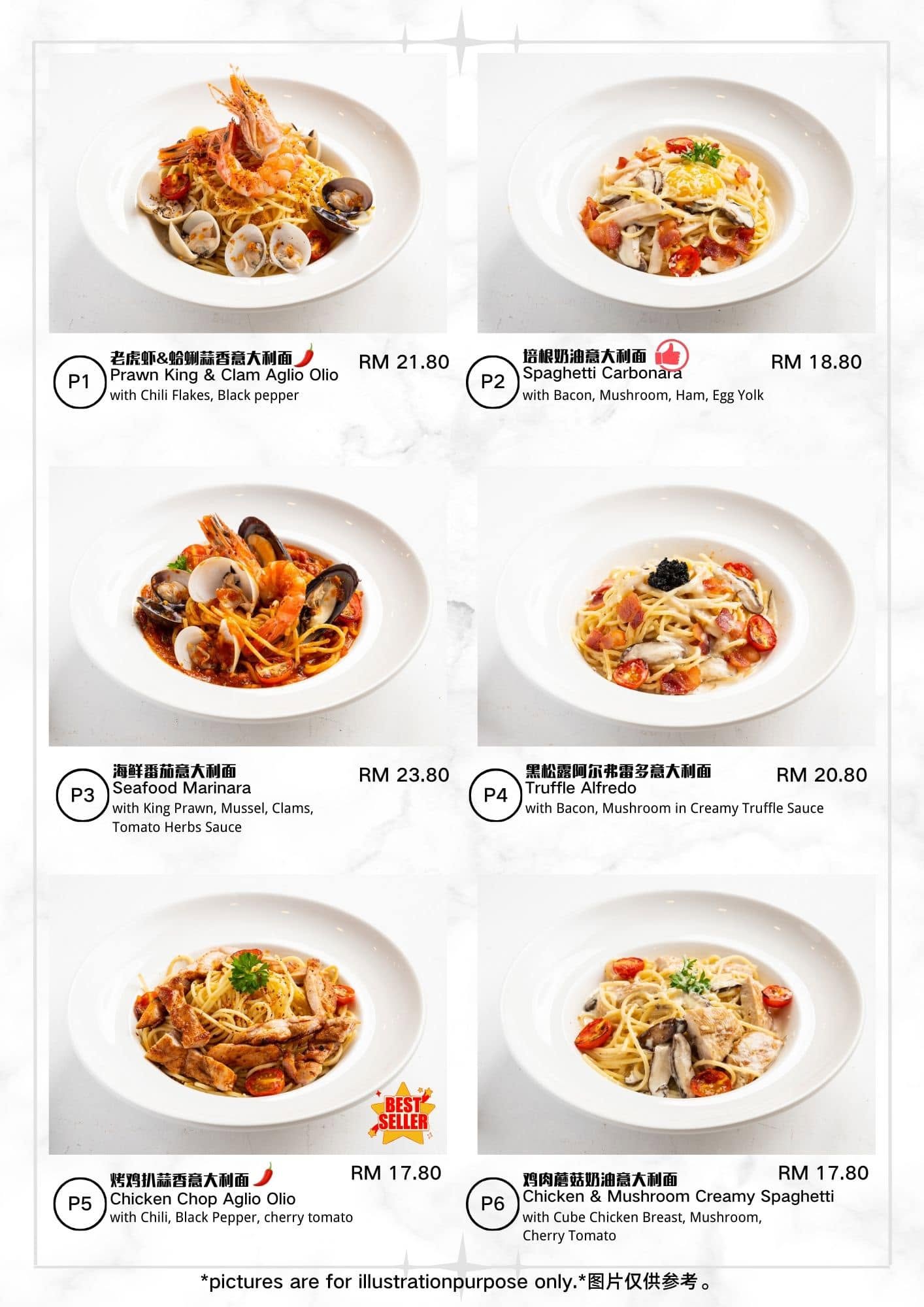 OKOK cafe — Menu, Butterworth, Pulau Pinang