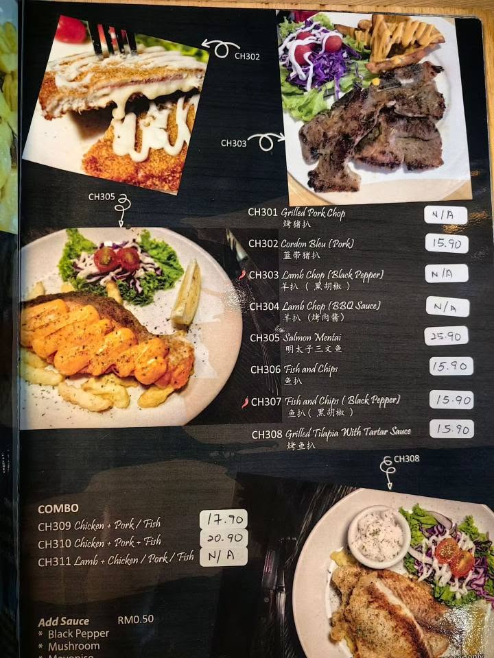 Ez Food — Menu, Butterworth, Pulau Pinang