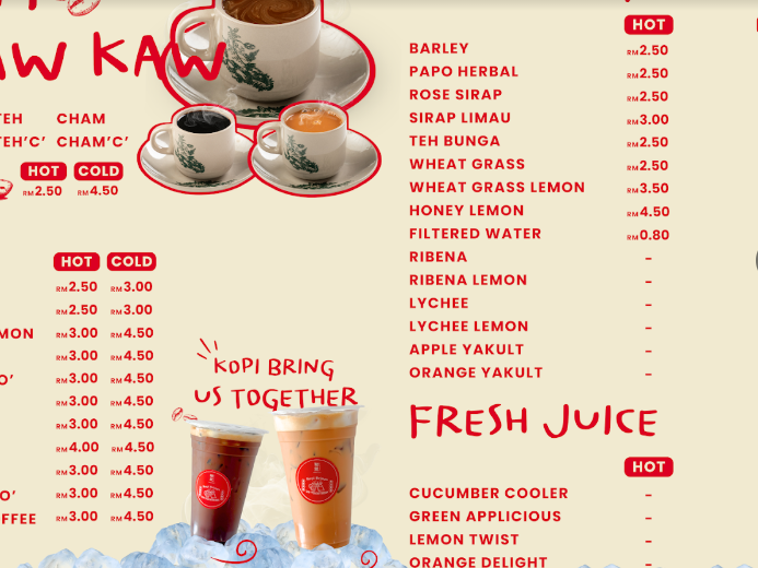 Luan Fong Legacy — Menu, Butterworth, Pulau Pinang