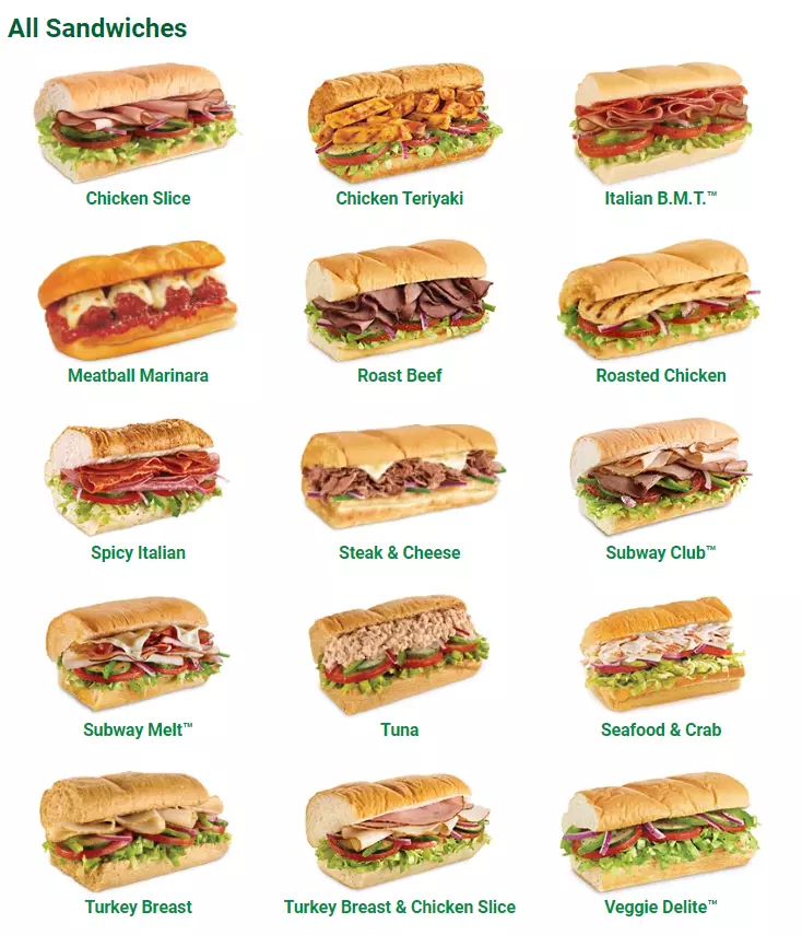 Subway Penang Sentral Butterworth — Menu, Butterworth, Pulau Pinang