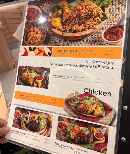 PENYETPENYET.COM @ SUNWAY CARNIVAL — Menu, Perai, Pulau Pinang