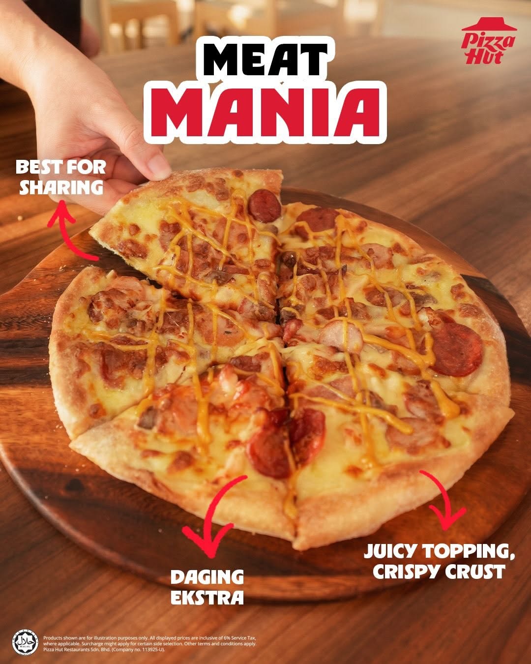 Pizza Hut Delivery Bertam — Food, Kepala Batas, Pulau Pinang
