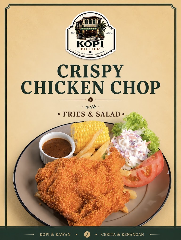Kopi Butter — Menu, Permatang Pauh, Pulau Pinang
