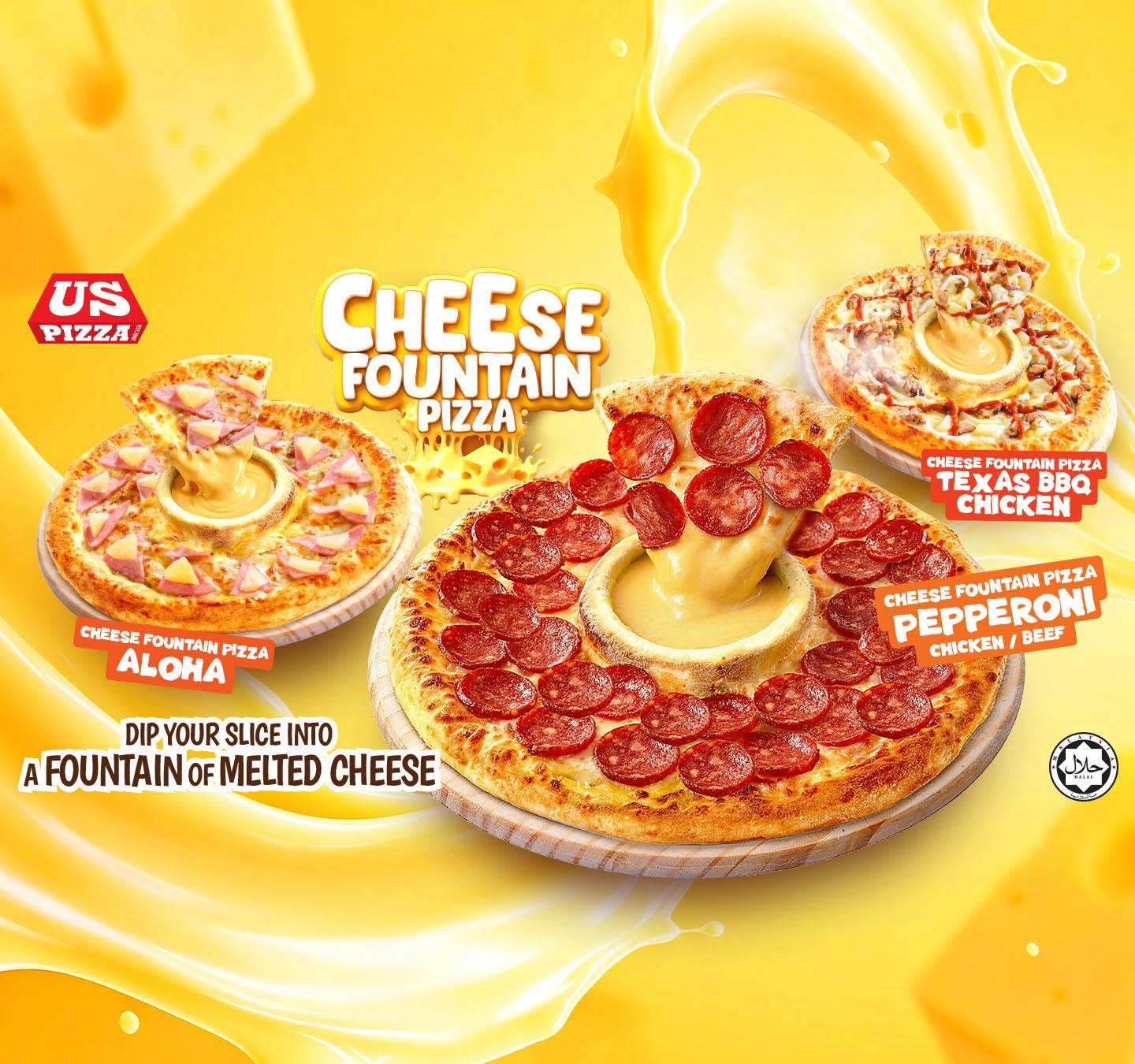US PIZZA @ Raja Uda — Menu, Butterworth, Pulau Pinang
