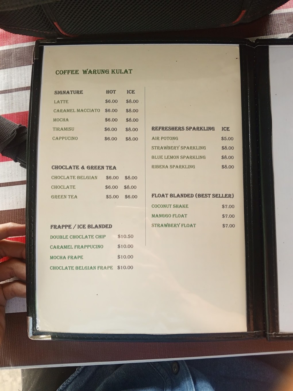 Warung Kulat, Kuala Sungai Abdul, Bagan Belat — Menu, Penaga, Pulau Pinang