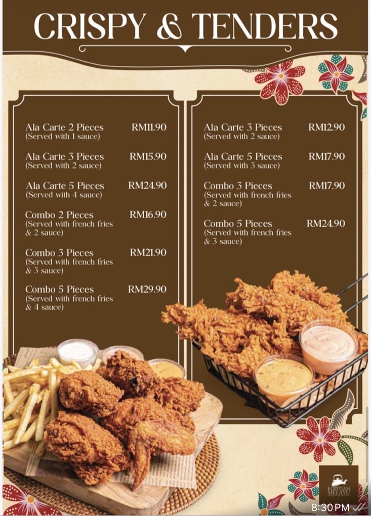 Port Pagi Pagi (Kopitiam Melayu) — Menu, Kepala Batas, Pulau Pinang