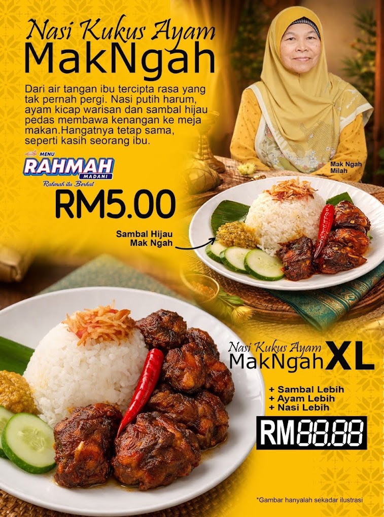 NASI REPUBLIK — Menu, Kepala Batas, Pulau Pinang