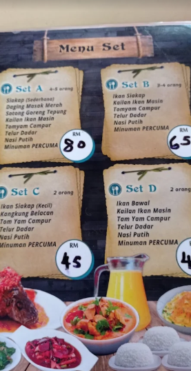 Simpang3seafood — Menu, Butterworth, Pulau Pinang