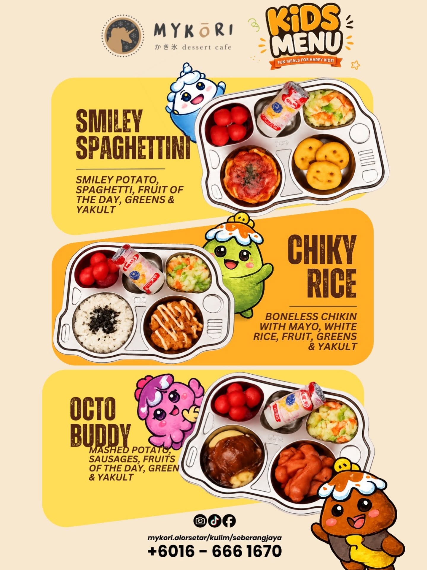 Mykori - Seberang Jaya — Menu, Seberang Jaya, Pulau Pinang