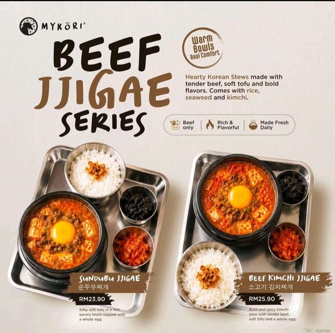 Mykori - Seberang Jaya — Menu, Seberang Jaya, Pulau Pinang
