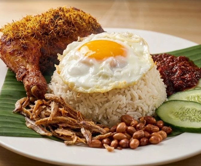 NASI LEMAK AYAM DARA BERTAM — Food, Kepala Batas, Pulau Pinang