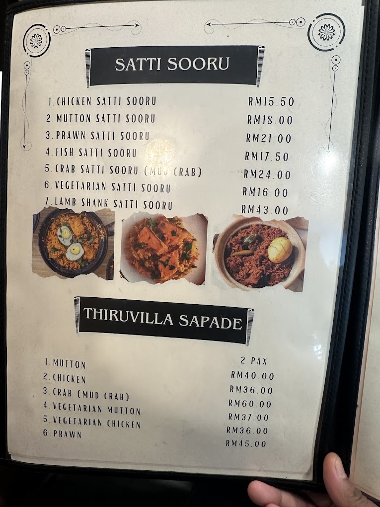 Cinnamon Tree Curry House — Menu, Perai, Pulau Pinang