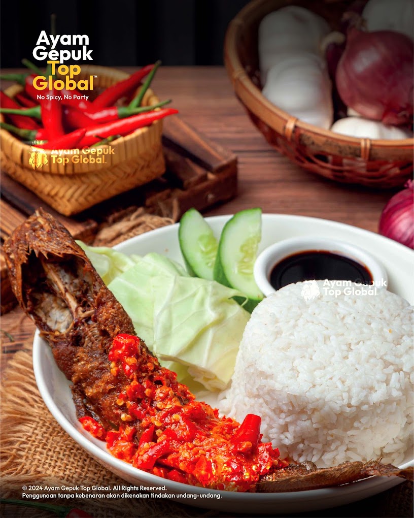 Ayam Gepuk Top Global Bertam — Food, Kepala Batas, Pulau Pinang