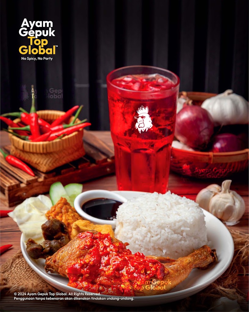 Ayam Gepuk Top Global Bertam — Food, Kepala Batas, Pulau Pinang