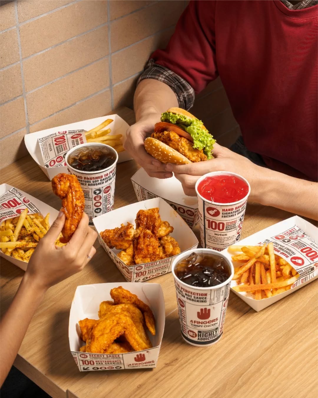 4Fingers Crispy Chicken @ Sunway Carnival Mall — Food, Seberang Jaya, Pulau Pinang