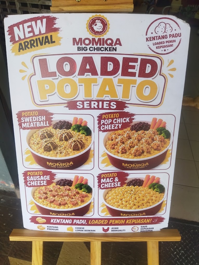 MOMIQA BIG CHCIKEN KEPALA BATAS PENANG — Menu, Kepala Batas, Pulau Pinang