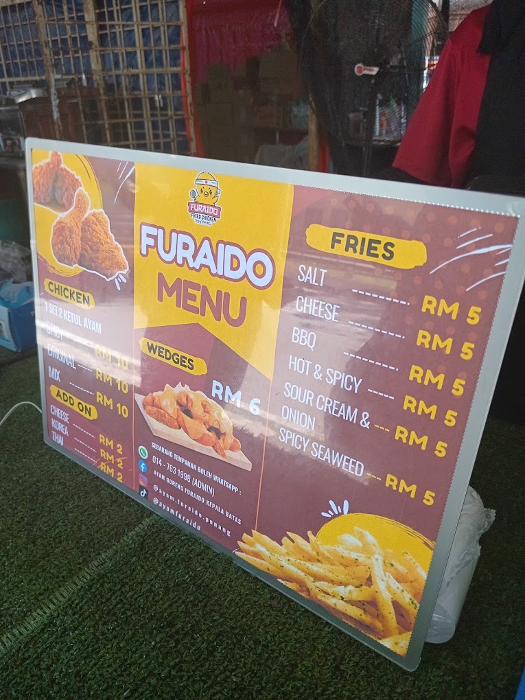MOMIQA BIG CHCIKEN KEPALA BATAS PENANG — Menu, Kepala Batas, Pulau Pinang