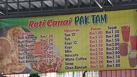 Roti Canai Pak Tam