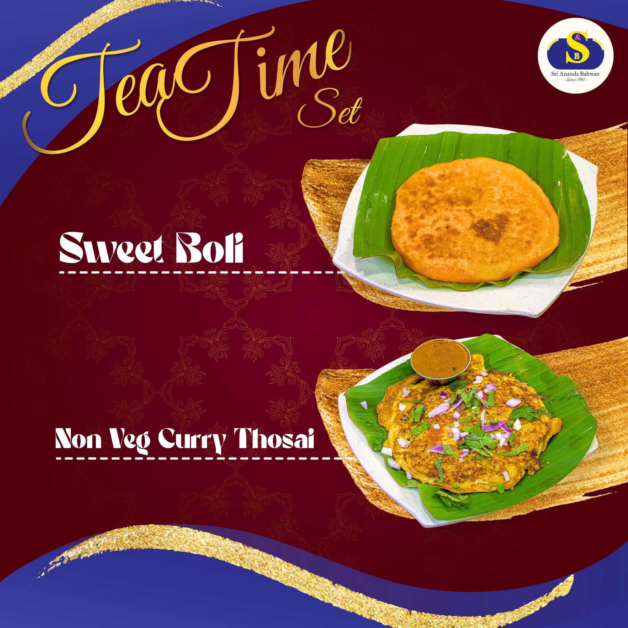 Sri Ananda Bahwan Restaurant @ PRAI OUTLET — Menu, Perai, Pulau Pinang