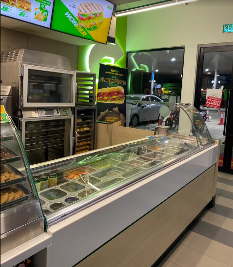 Subway @ Caltex Sungai Dua North Bound — Environment, Permatang Pauh, Pulau Pinang