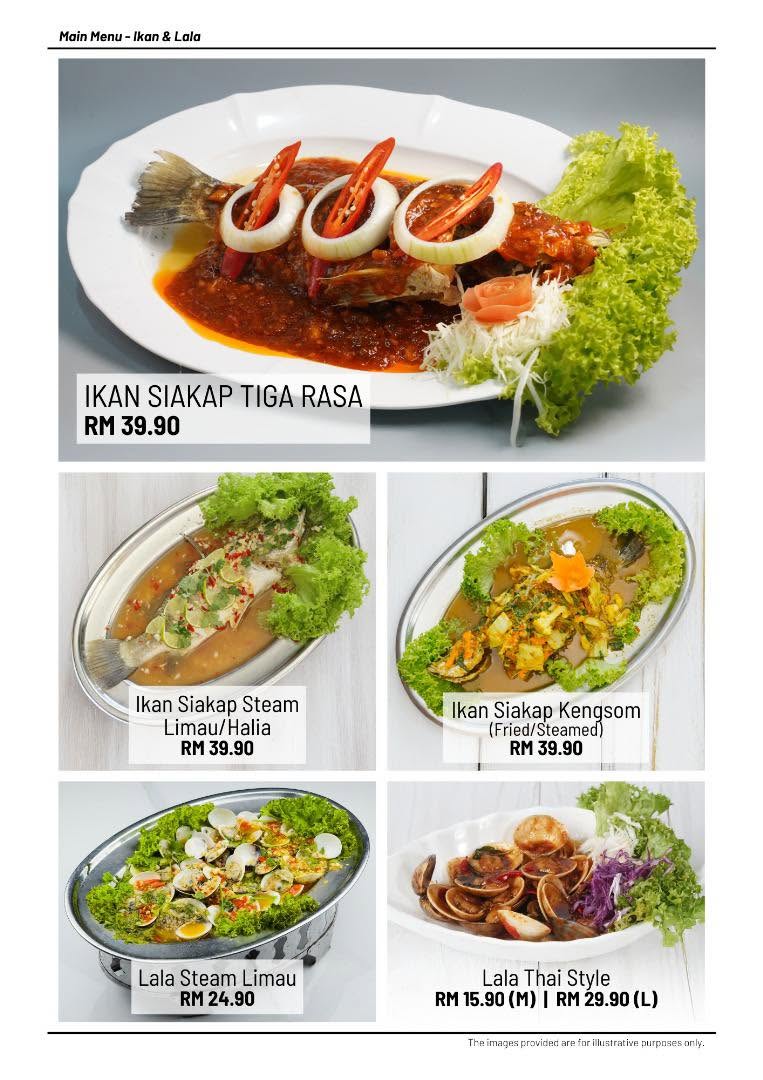 Originally Bangkok Tomyam — Menu, Bayan Lepas, Pulau Pinang