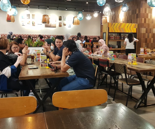 Nando's @ Queensbay Mall — Environment, Bayan Lepas, Pulau Pinang